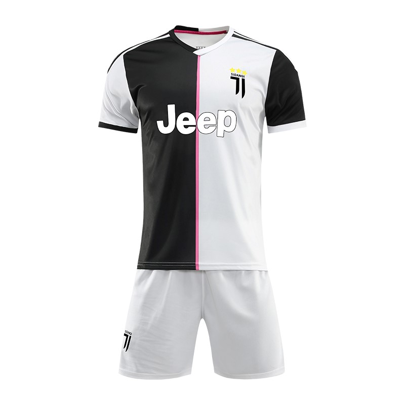 Camiseta Juventus Primera equipo Niños 2019-20 Blanco Negro